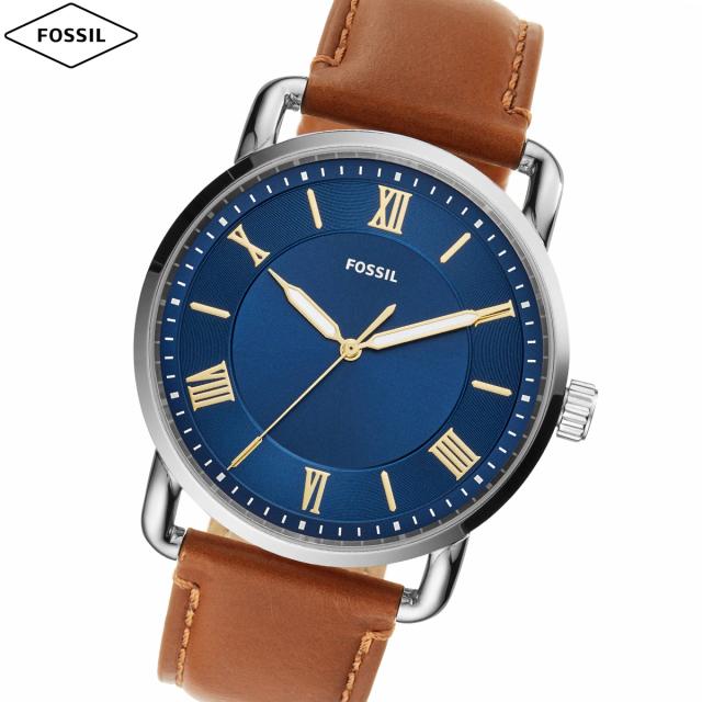 フォッシル FOSSIL ウオッチ メンズ COPELAND 42粍 三針 ラゲッジレザーウォッチ FS5661