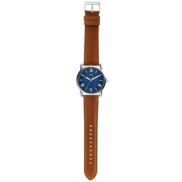 フォッシル FOSSIL ウオッチ メンズ COPELAND 42粍 三針 ラゲッジレザーウォッチ FS5661