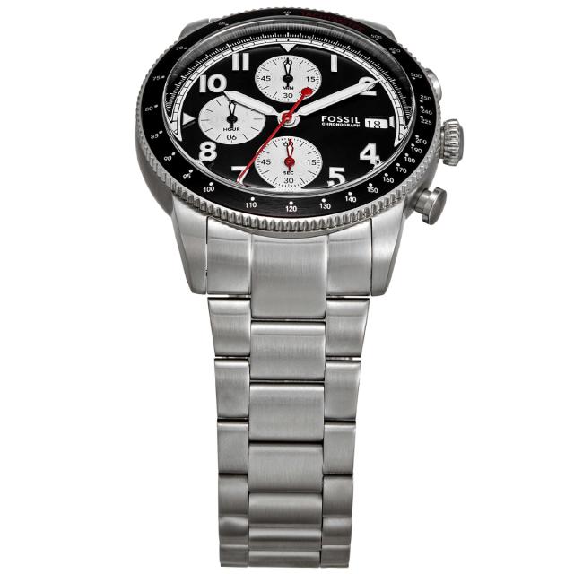 フォッシル FOSSIL 腕時計 メンズ SPORT TOURER クロノグラフ ステンレススチールウォッチ FS6045_2