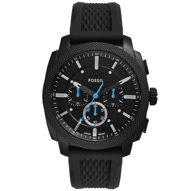 Fossil フォッシル 腕時計 クロノグラフ  SS×レザー/ BQ2411   ブラック メンズ / 240001185688 Fossil フォッシル 腕時計 クロノグラフ SS×レザー/ BQ2411 ブラック