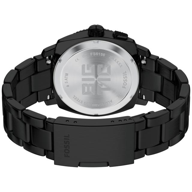 フォッシル FOSSIL 腕時計 アナデジ メンズ MACHINE BIG TIC 41mm ブラック ステンレススチール FS6156_5