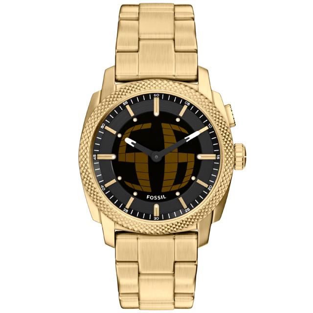 フォッシル FOSSIL 腕時計 アナデジ メンズ MACHINE BIG TIC 41mm ゴールドトーン ステンレススチール FS6157_1