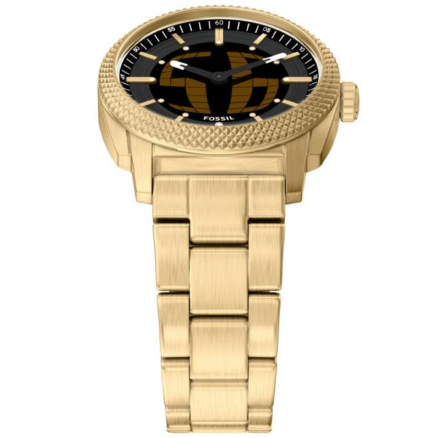 フォッシル FOSSIL 腕時計 アナデジ メンズ MACHINE BIG TIC 41mm ゴールドトーン ステンレススチール FS6157_2
