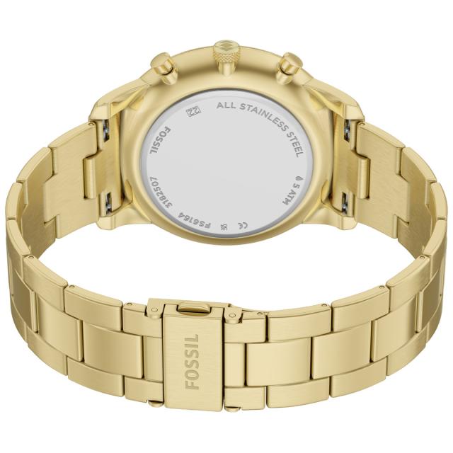 フォッシル FOSSIL 腕時計 メンズ NEUTRA クロノグラフ ゴールドトーン 