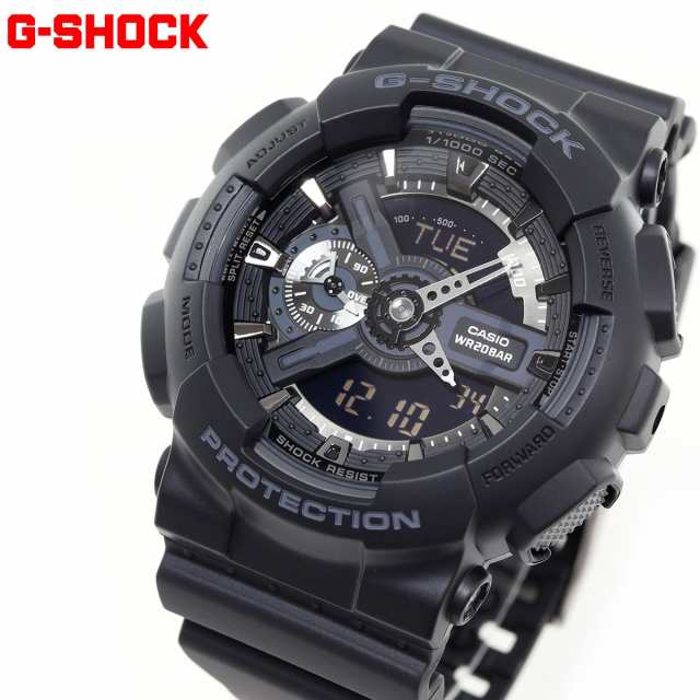 カシオ Gショック CASIO G-SHOCK 腕時計 メンズ ブラック GA-110-1BJF