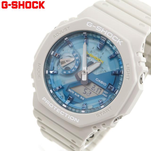 G-SHOCK カシオ Gショック CASIO GA-2100AS-5AJF アナデジ 腕時計 メンズ OASIS OF DAY AND NIGHT サンドベージュ