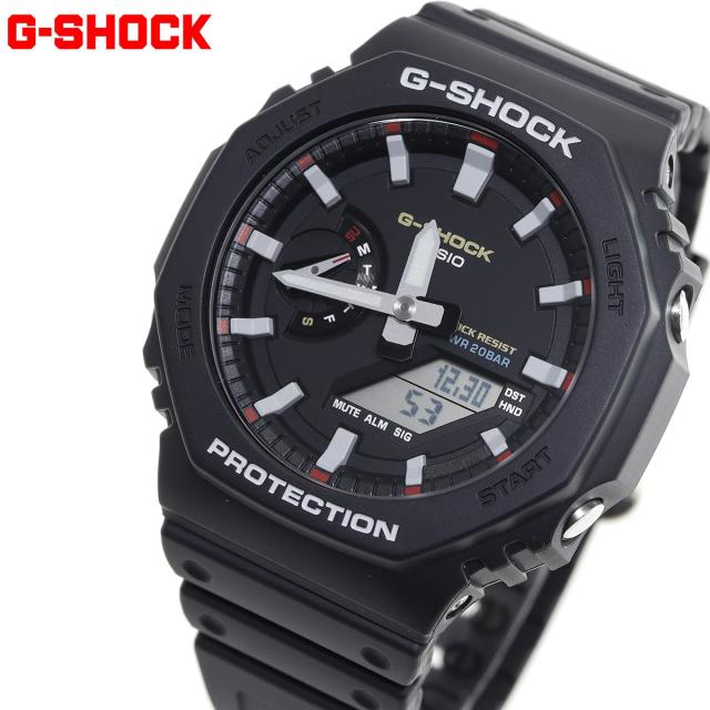 G-SHOCK カシオ Gショック CASIO アナデジ 腕時計 メンズ GA-2100RL-1AJF 初代G-SHOCK ブランドカラーモデル オールブラック