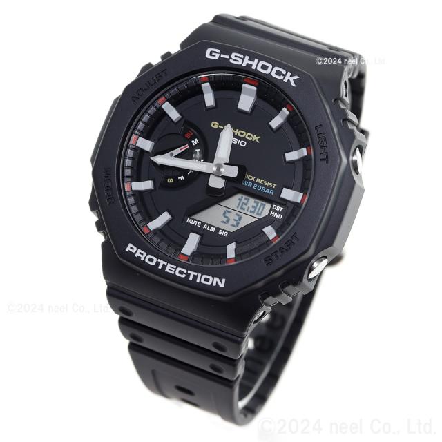G-SHOCK カシオ Gショック CASIO アナデジ 腕時計 メンズ GA-2100RL-1AJF 初代G-SHOCK ブランドカラーモデル オールブラック_2
