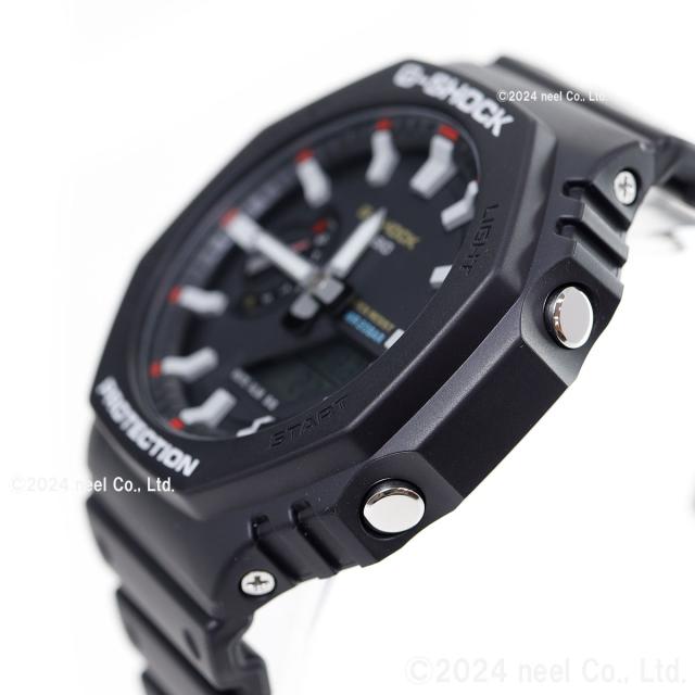 G-SHOCK カシオ Gショック CASIO アナデジ 腕時計 メンズ GA-2100RL-1AJF 初代G-SHOCK ブランドカラーモデル オールブラック_4