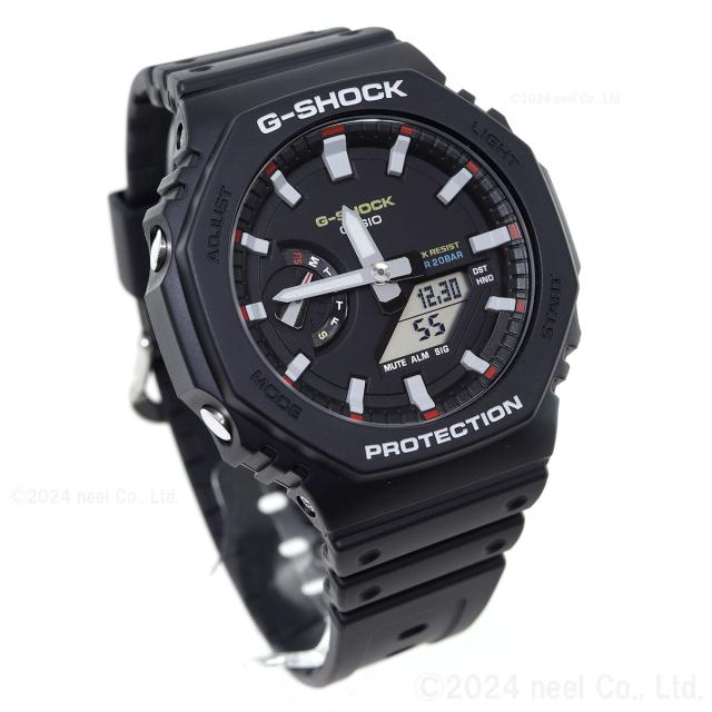 G-SHOCK カシオ Gショック CASIO アナデジ 腕時計 メンズ GA-2100RL-1AJF 初代G-SHOCK ブランドカラーモデル オールブラック_5