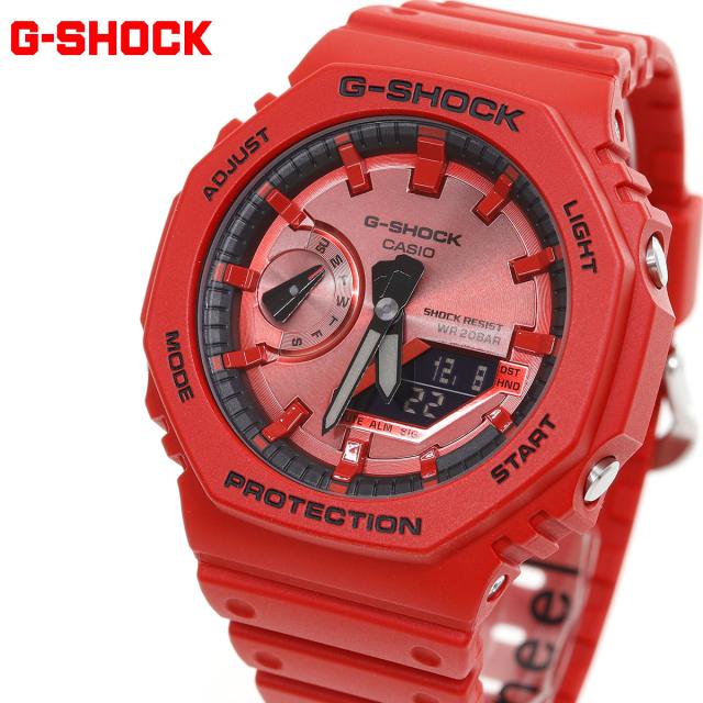 G-SHOCK カシオ Gショック CASIO アナデジ 腕時計 メンズ GA-2100RRB-4AJF Iconic Styles レッド