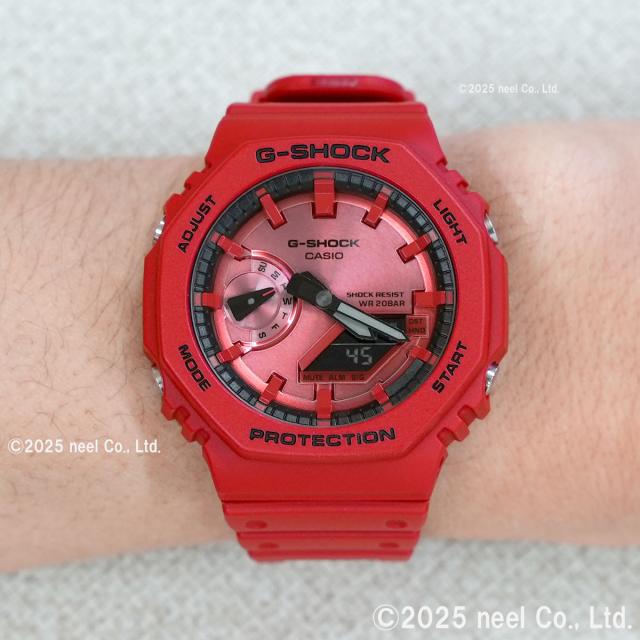 G-SHOCK カシオ Gショック CASIO アナデジ 腕時計 メンズ GA-2100RRB-4AJF Iconic Styles レッド_6