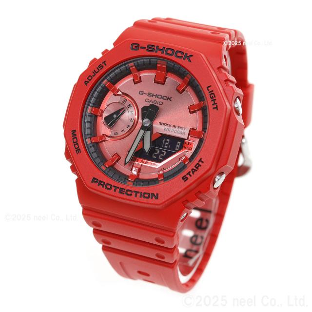 G-SHOCK カシオ Gショック CASIO アナデジ 腕時計 メンズ GA-2100RRB-4AJF Iconic Styles レッド_9