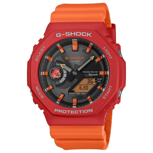 a*i様 CASIO G-SHOCK GM-B2100 海外限定　オレンジ　新品 G-SHOCK カシオ Gショック CASIO ソーラー Charles Darwin Foundation