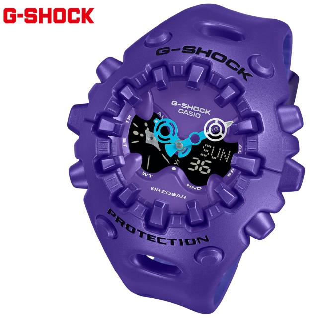 G-SHOCK カシオ Gショック CASIO アナデジ 限定モデル 腕時計 メンズ GA-V01-2AJF ブルーパープル