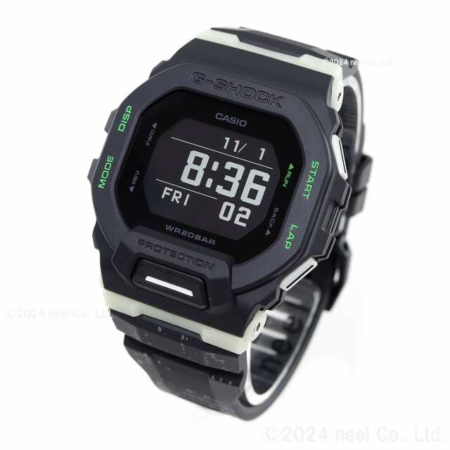 G-SHOCK Gショック G-SQUAD ジースクワッド GBD-200シリーズ GBD-200LM-1JF メンズ 腕時計 Bluetooth デジタル ブラック CASIO カシオ