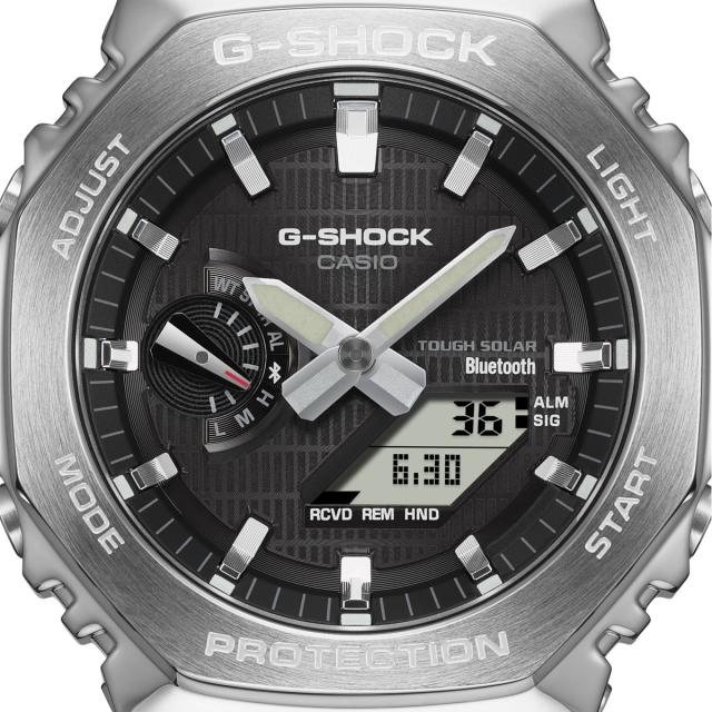 G-SHOCK カシオ Gショック CASIO アナデジ 腕時計 メンズ GBM-2100-1AJF ブラック メタルカバー_10