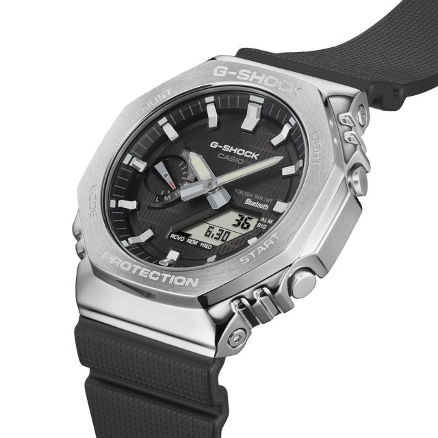 G-SHOCK カシオ Gショック CASIO アナデジ 腕時計 メンズ GBM-2100-1AJF ブラック メタルカバー_11