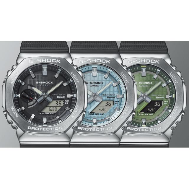 G-SHOCK カシオ Gショック CASIO アナデジ 腕時計 メンズ GBM-2100-1AJF ブラック メタルカバー_18