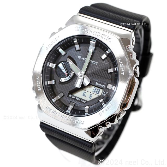 G-SHOCK カシオ Gショック CASIO アナデジ 腕時計 メンズ GBM-2100-1AJF ブラック メタルカバー_2