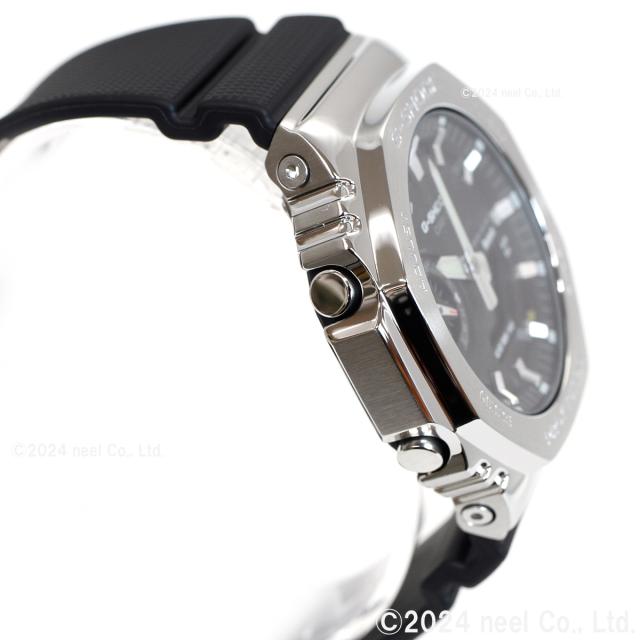 G-SHOCK カシオ Gショック CASIO アナデジ 腕時計 メンズ GBM-2100-1AJF ブラック メタルカバー_3