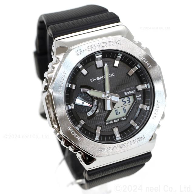 G-SHOCK カシオ Gショック CASIO アナデジ 腕時計 メンズ GBM-2100-1AJF ブラック メタルカバー_5