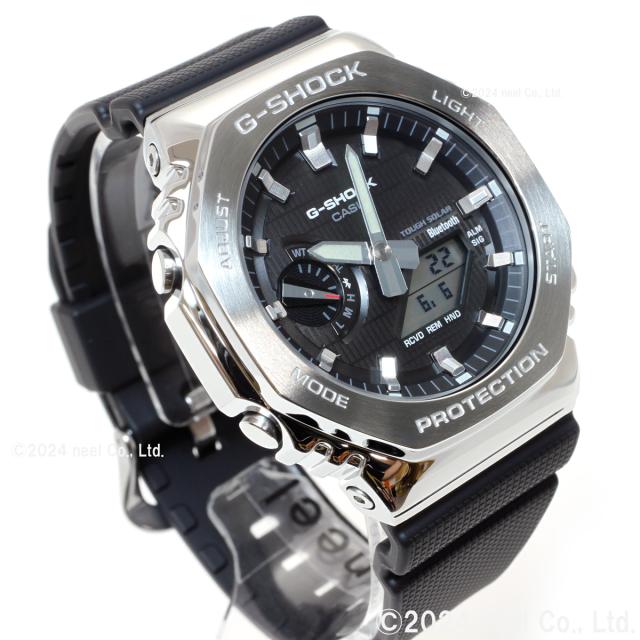 G-SHOCK カシオ Gショック CASIO アナデジ 腕時計 メンズ GBM-2100-1AJF ブラック メタルカバー_6