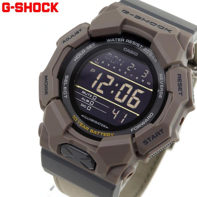 G-SHOCK デジタル カシオ Gショック CASIO 腕時計 メンズ GD-010CE-5JF Big case シリーズ FOOD TEXTILE