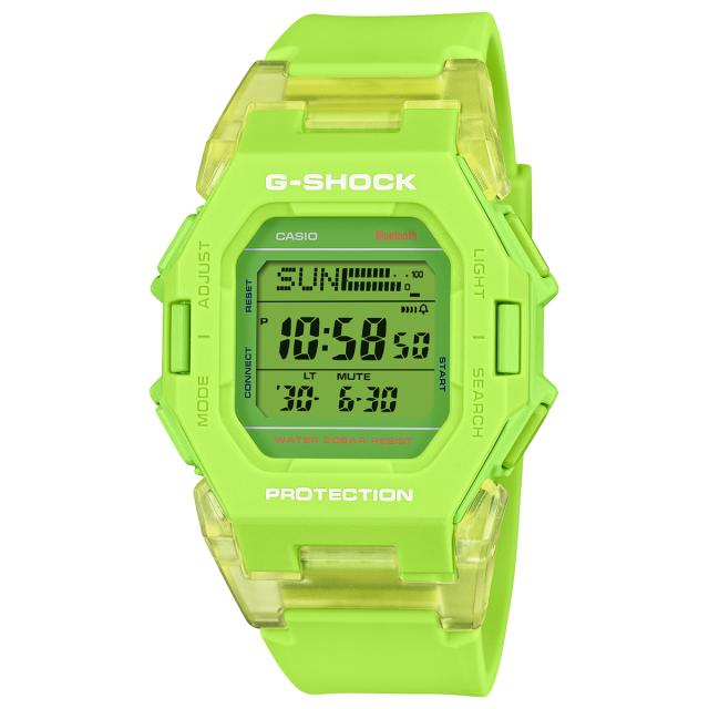 CASIO G-SHOCK グリーン デジタル腕時計 G-LIDE 腕時計 デジタル 電波 ソーラー GWX-8900C 黄緑 （2022