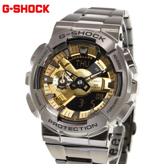 G-SHOCK カシオ Gショック CASIO メンズ 腕時計 アナデジ GM-110BD-1A9JF ブラック ゴールド