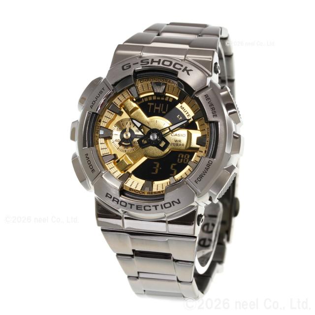 G-SHOCK カシオ Gショック CASIO メンズ 腕時計 アナデジ GM-110BD-1A9JF ブラック ゴールド_8