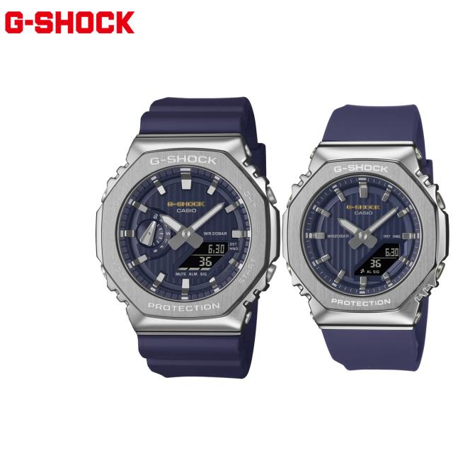 G-SHOCK カシオ Gショック CASIO 腕時計 ペアモデル メンズ レディース GM-2110SH-2AJF GM-S2110SH-2AJF プレシャスハートセレクション PRECIOUS HEART SELECTION 2025年限定 ネイビー 夜空