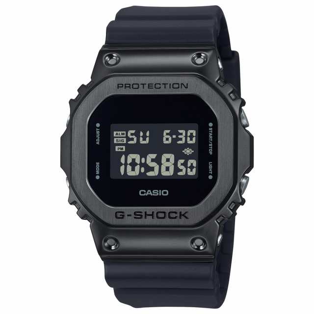 G-SHOCK デジタル カシオ Gショック CASIO 腕時計 メンズ GM-5600UB-1JF オールブラック メタルカバー LEDバックライト