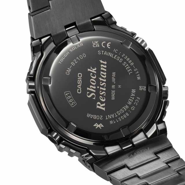 未使用品☆ G-SHOCK GM-B2100BD-1AJF フルメタル ブラック G-SHOCK カシオ Gショック CASIO GM-B2100BD-1AJF タフソーラー