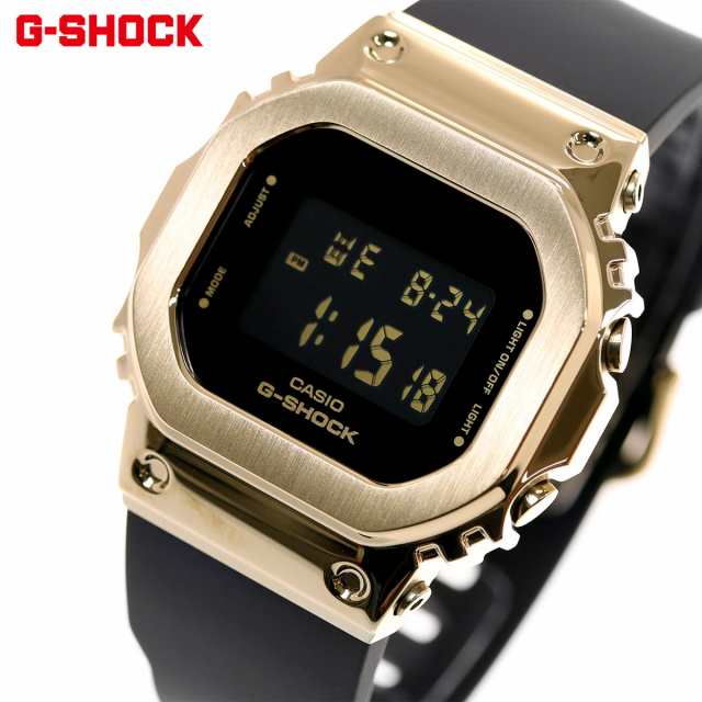 G-SHOCK CASIO G-SHOCK 腕時計 レディース gm-s5600gb-1dr カシオ Gショック デジタル DIGITAL WOMEN クオーツ ブラックxブラック デジタル表示