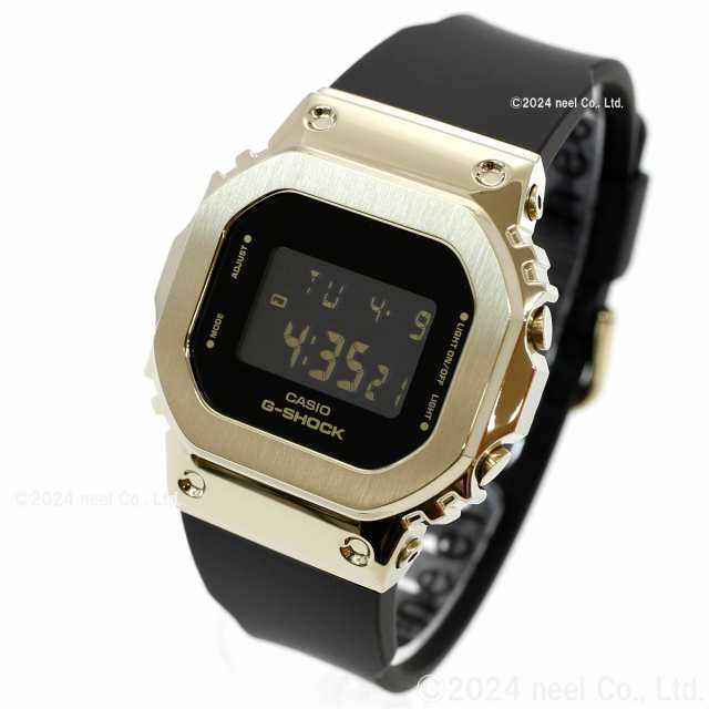 G-SHOCK カシオ Gショック CASIO デジタル 腕時計 メンズ レディース GM-S5600UGB-1JF ブラック ゴールド メタルカバー  コンパクトサイズの通販はau PAY マーケット - neelセレクトショップ | au PAY マーケット－通販サイト