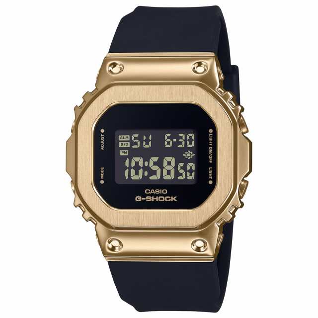 G-SHOCK カシオ Gショック CASIO デジタル 腕時計 メンズ レディース GM-S5600UGB-1JF ブラック ゴールド メタルカバー  コンパクトサイズの通販はau PAY マーケット - neelセレクトショップ | au PAY マーケット－通販サイト