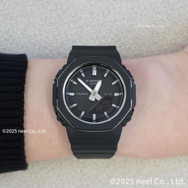 【新品】カシオ CASIO G-SHOCK 腕時計 レディース GMA-P2110-1ADF クォーツ 電池式 ブラックxブラック アナデジ表示 G-SHOCK gショック ジーショック クォーツ 電池式 GMA-P2110-1A