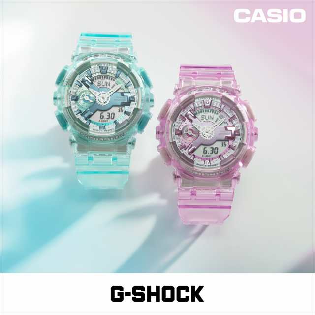 G-SHOCK カシオ Gショック CASIO オンライン限定モデル 腕時計 メンズ レディース GMA-S110VW-4AJF GA-110  小型化・薄型化モデル クリアの通販はau PAY マーケット - neelセレクトショップ | au PAY マーケット－通販サイト