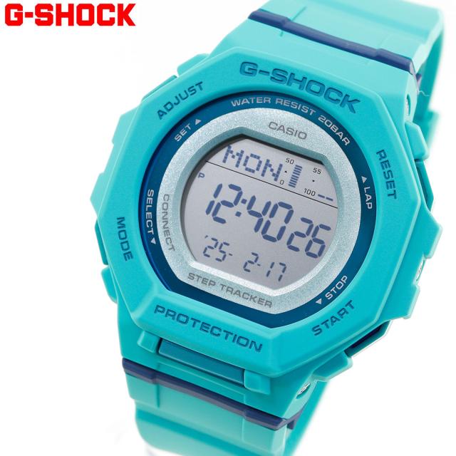 G-SHOCK カシオ Gショック CASIO デジタル 腕時計 GMD-B300SC-2JF 歩数計測機能 スマートフォンリンク ターコイズ
