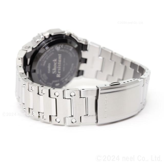 G-SHOCK カシオ Gショック CASIO GMW-B5000D-3JF タフソーラー 電波時計 腕時計 メンズ フルメタル シルバー グリーン スマートフォンリンク