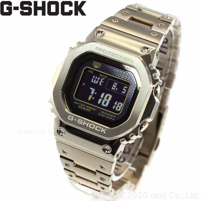 カシオ GMW-B5000GD-9JF G-SHOCK ゴールド ステンレススチール ソーラー電波 モバイルリンク 反転液晶 フルメタル メンズ腕時計