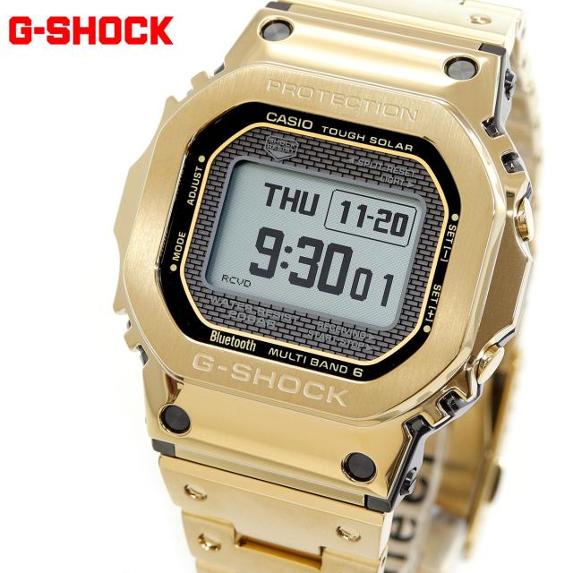 G-SHOCK カシオ Gショック CASIO GMW-BZ5000GD-9JF タフソーラー 電波時計 腕時計 メンズ フルメタル ゴールド MIP液晶 スマートフォンリンク