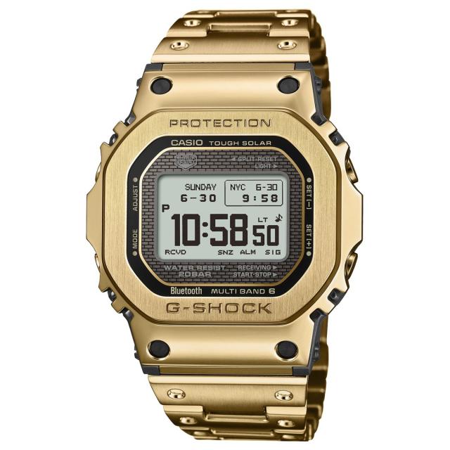 G-SHOCK カシオ Gショック CASIO GMW-BZ5000GD-9JF タフソーラー 電波時計 腕時計 メンズ フルメタル ゴールド MIP液晶 スマートフォンリンク
