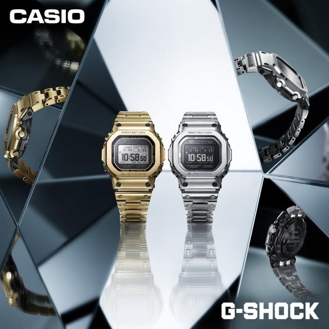 G-SHOCK カシオ Gショック CASIO GMW-BZ5000GD-9JF タフソーラー 電波時計 腕時計 メンズ フルメタル ゴールド MIP液晶 スマートフォンリンク