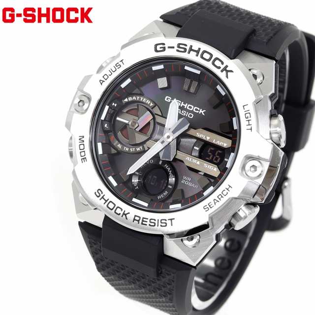 G-SHOCK ソーラー G-STEEL カシオ Gショック Gスチール CASIO 腕時計 メンズ タフソーラー GST-B400-1AJF