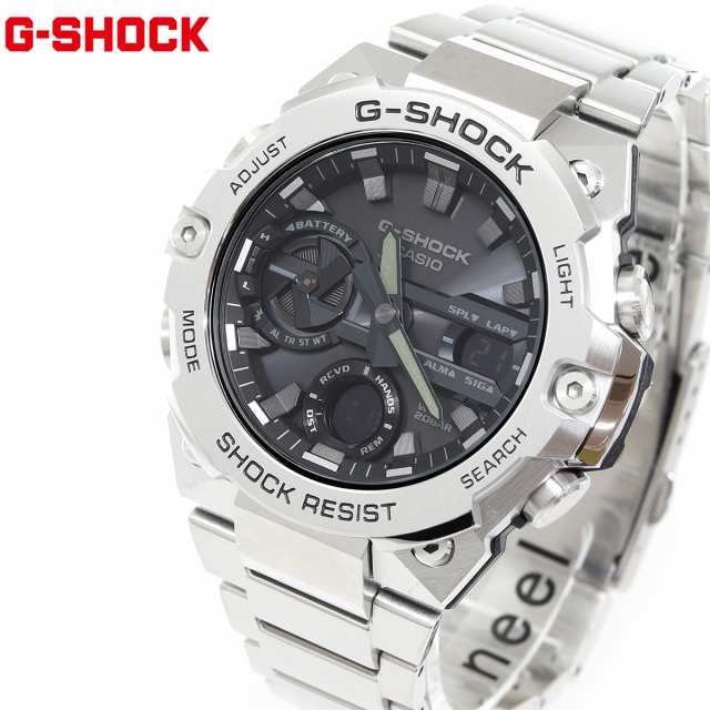 G-SHOCK ソーラー G-STEEL カシオ Gショック Gスチール CASIO 腕時計 メンズ タフソーラー GST-B400D-1AJF