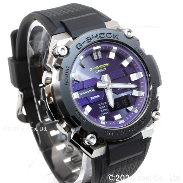 G-SHOCK デジタル腕時計 ブラック/ブルータフソーラーBluetooth gaw-100b-1a2_01.jpg