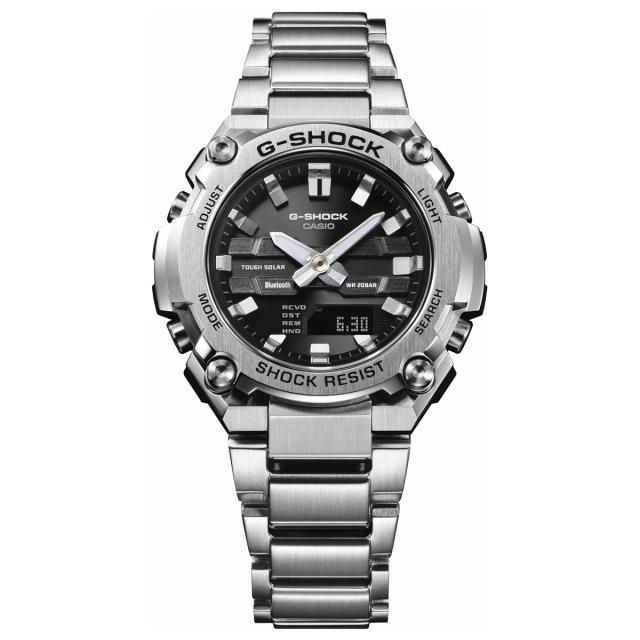 G-SHOCK ソーラー G-STEEL カシオ Gショック Gスチール CASIO 腕時計 メンズ タフソーラー GST-B600D-1AJF スマートフォンリンク_11