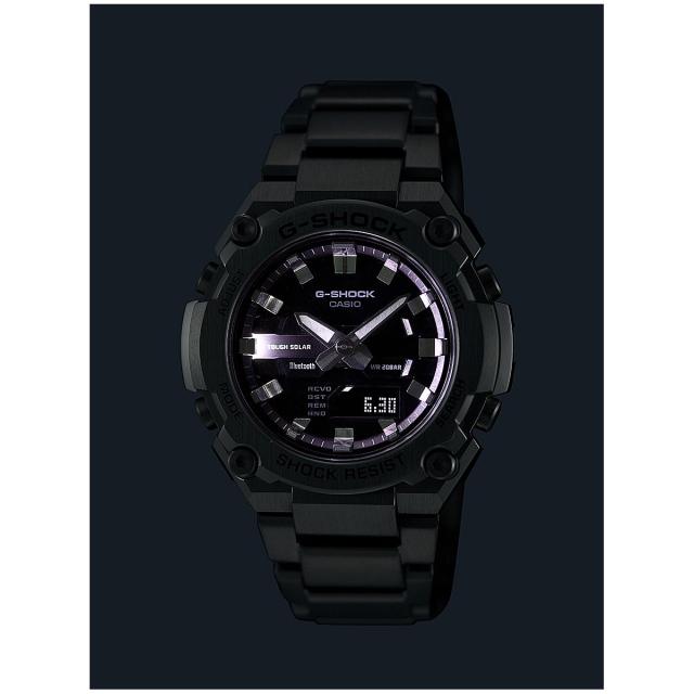 G-SHOCK ソーラー G-STEEL カシオ Gショック Gスチール CASIO 腕時計 メンズ タフソーラー GST-B600D-1AJF スマートフォンリンク_12